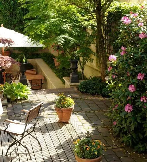 Yhden Hengen Huone Puutarhanäkymä, Boutique Hotel Splendid