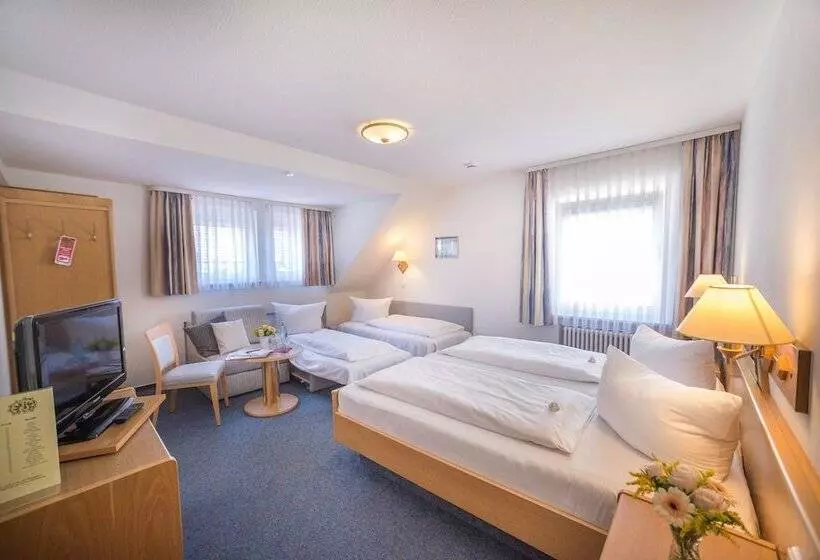 اتاق استاندارد چهار تخته, Tiptop Hotel Garni Pfauen