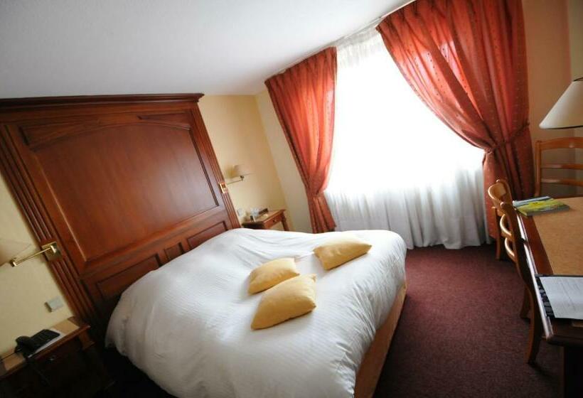 غرفة قياسية, Logis Hotel Restaurant Au Boeuf Rouge