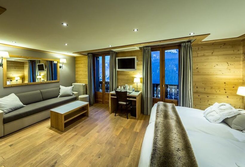 大型套房, Fleur De Neige Châtel