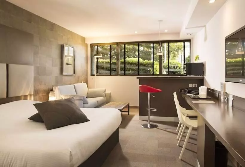 １ベッドルームアパートメント, Hôtel Diana Restaurant & Spa By Happyculture