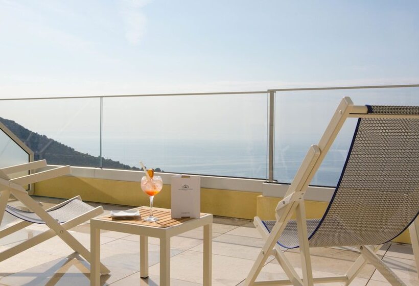 オーシャンビューファミリールーム, Les Terrasses D Eze   Hôtel & Spa