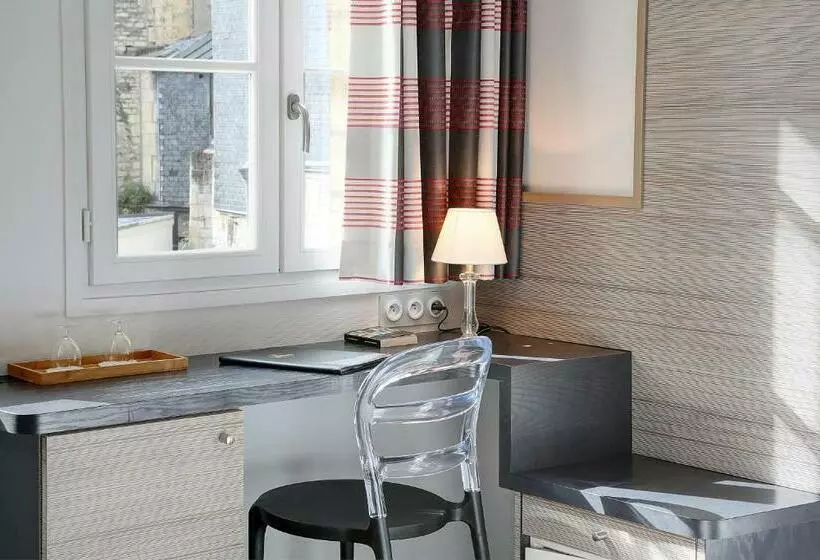 اتاق استاندارد یک نفره, Restaurant Le Dauphin Et Le Spa Du Prieuré