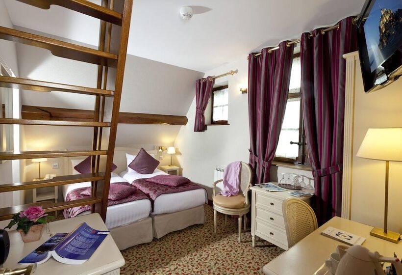 4인용 스탠다드 룸, Auberge Saint Pierre