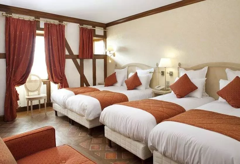 اتاق استاندارد چهار تخته, Auberge Saint Pierre