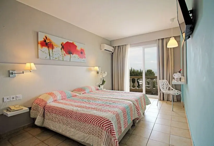 اتاق استاندارد با چشم‌انداز دریا, Canvas By Mitsis Messonghi