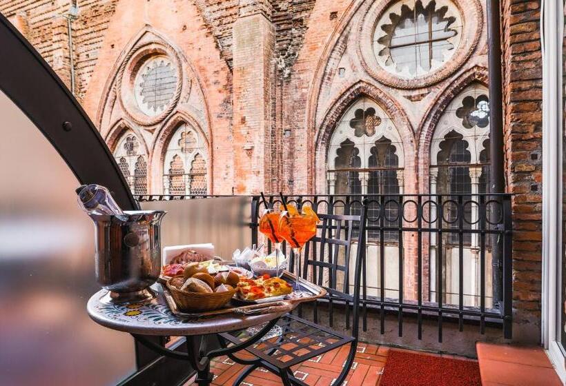 اتاق استاندارد با تراس, Art Hotel Commercianti