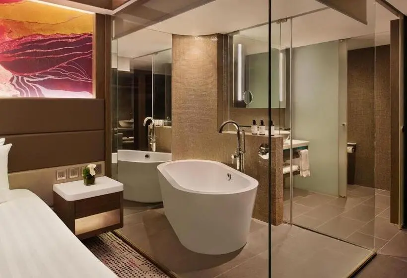 اتاق اجرایی با تخت بزرگ, The Park Lane Hong Kong, Autograph Collection