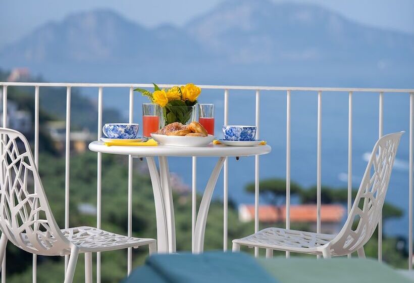 חדר קלאסי עם נוף לים, & Spa Bellavista Francischiello