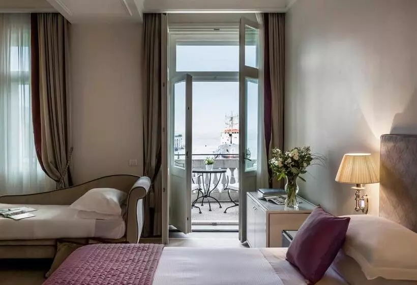 Deluxe Room View Sea with Balcony, Savoia Excelsior Palace Trieste   Starhotels Collezione