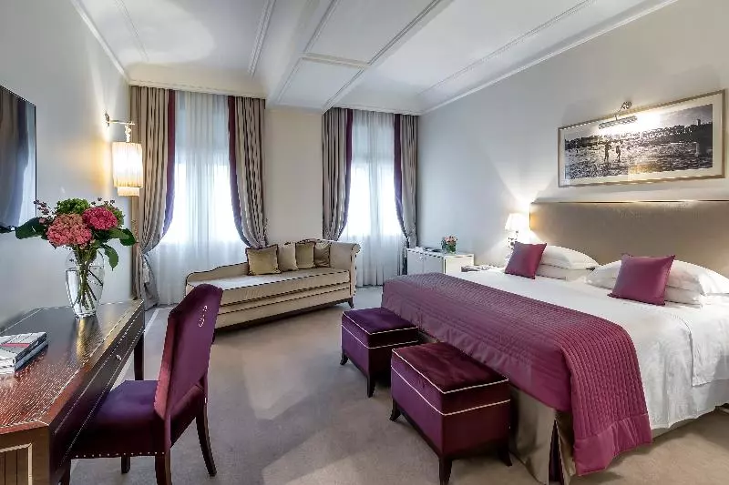 Deluxe Room View Sea with Balcony, Savoia Excelsior Palace Trieste   Starhotels Collezione