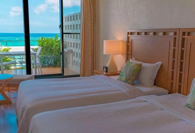 オーシャンビュースーペリアールーム, The Moon Beach Museum Resort