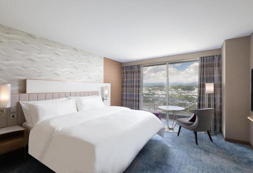 اتاق دلوکس با تخت کینگ و چشمانداز, The Westin Miyako Kyoto