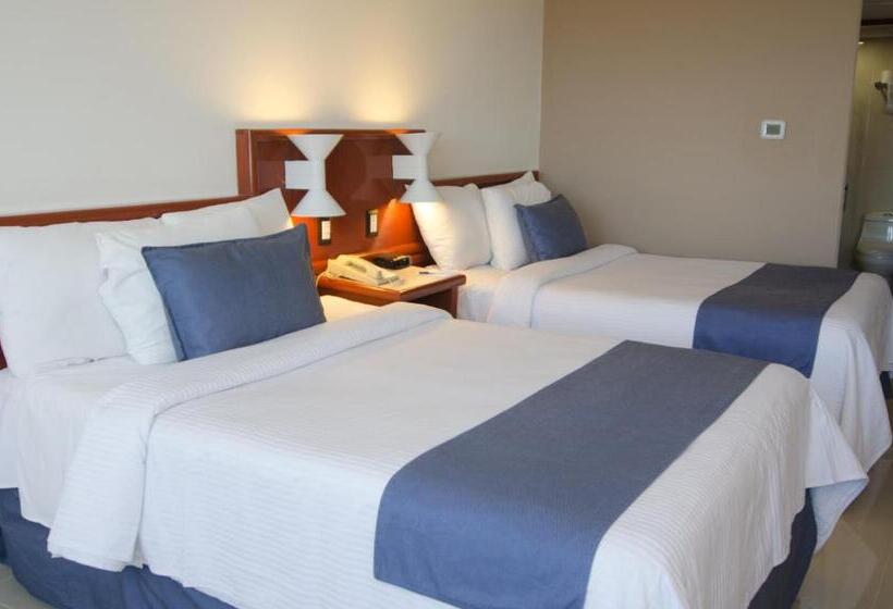 스탠다드 룸 더블 침대 2개, Hostal De Cortés