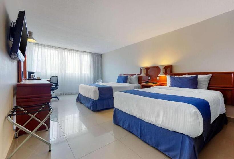 스탠다드 룸 더블 침대 2개, Hostal De Cortés