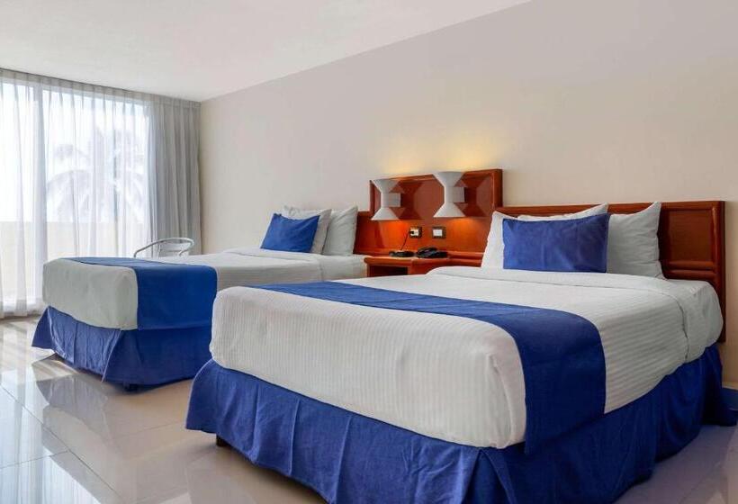 스탠다드 룸 더블 침대 2개, Hostal De Cortés