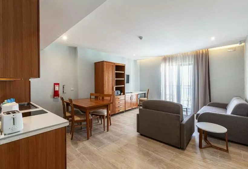 1 Bedroom Deluxe Apartment Sea View, Pergola Hotel & Spa