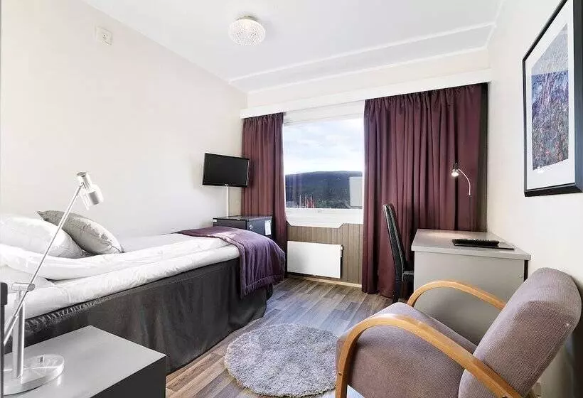 اتاق استاندارد یک نفره, Bardufoss Hotell