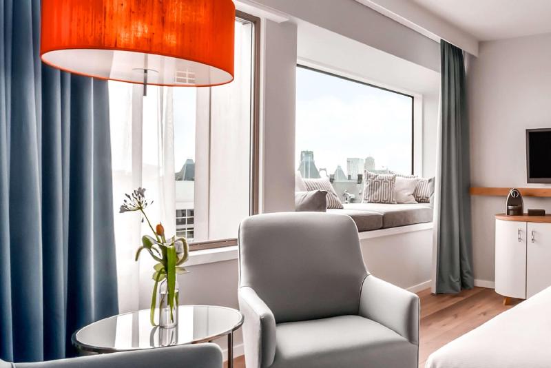 Полулюкс Кровать Кинг, Hilton Rotterdam