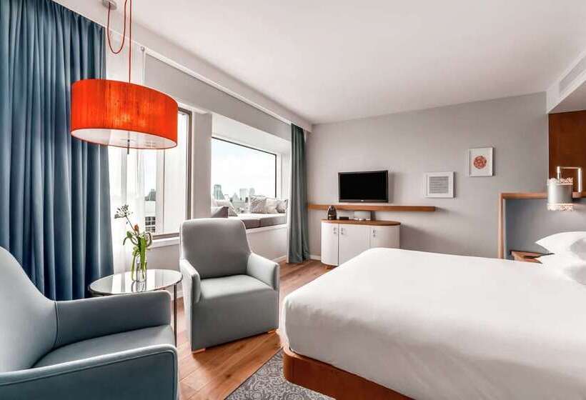 Полулюкс Кровать Кинг, Hilton Rotterdam