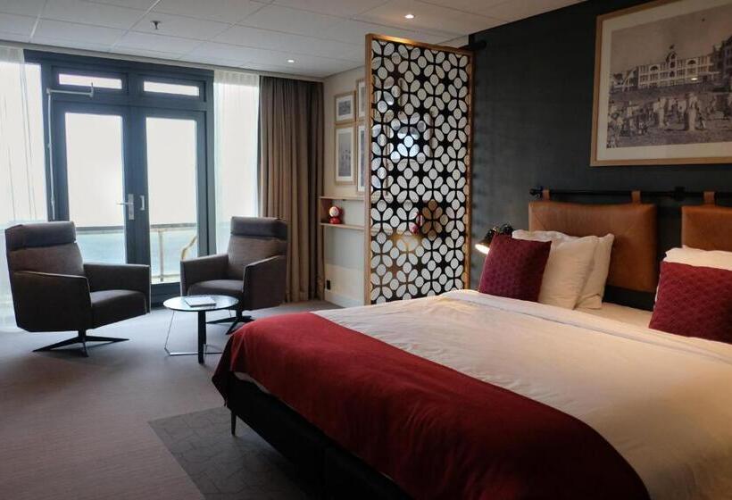 豪华海景房带阳台, Two Brothers Noordwijk Beach