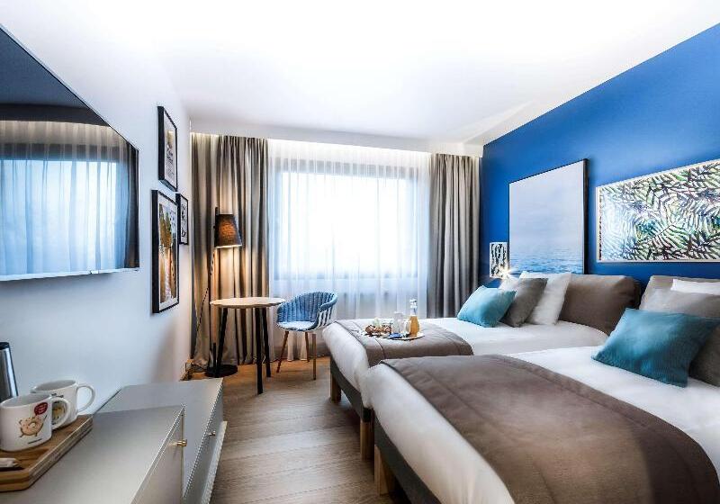 חדר סטנדרט נוף לים, Novotel Gdańsk Marina