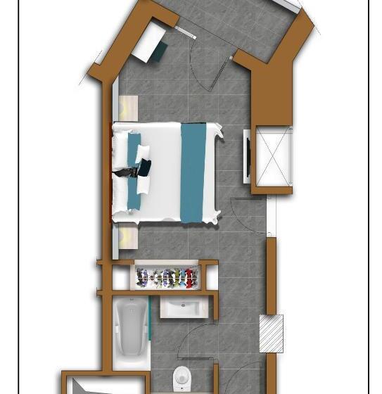 חדר יחיד נוף לגינה, Sahara Beach Aquapark