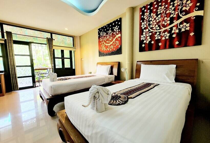 Quarto Deluxe, Kata Garden Resort Sha Extra Plus