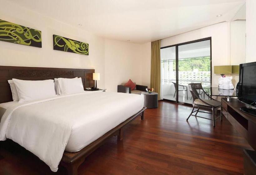 חדר דחוקס עם מיטת קינג, Le Meridien Phuket Beach Resort