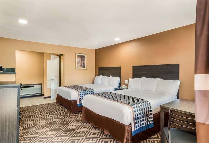 Номер Стандарт 2 Двуспальные Кровати, Americas Best Value Inn Ukiah
