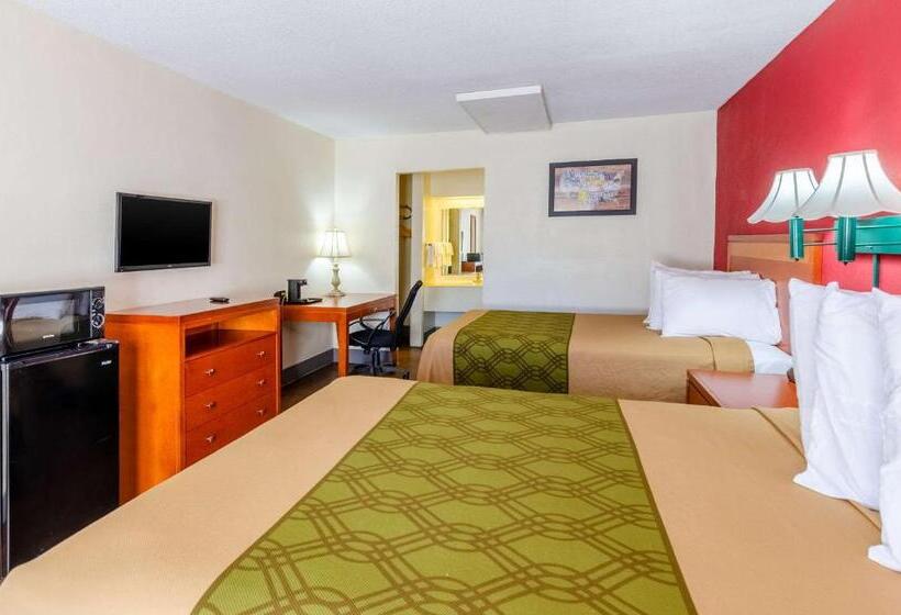 غرفه قياسيه سريرين مزدوجين, Econo Lodge