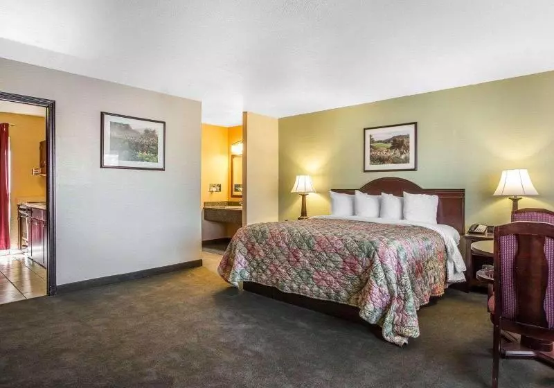 اتاق استاندارد با تخت بزرگ, Quality Inn & Suites Cameron Park Shingle Springs