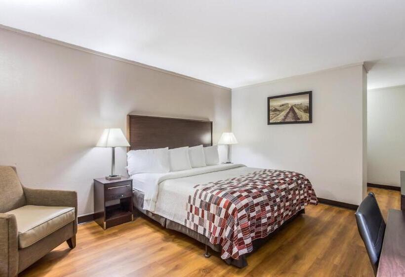 غرفة ديلوكس سرير كينج, Red Roof Inn Meridian