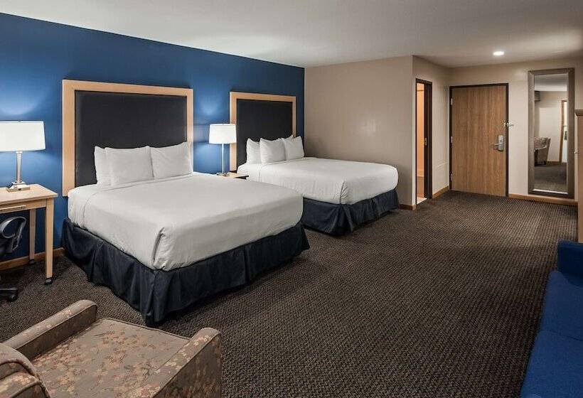 Номер Стандарт 2 Двуспальные Кровати, Best Western River Terrace