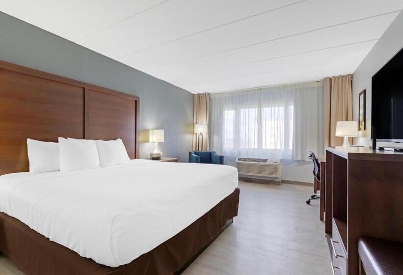 キングサイズベッドのスタンダードルーム, Clarion Hotel & Suites Bwi Airport North
