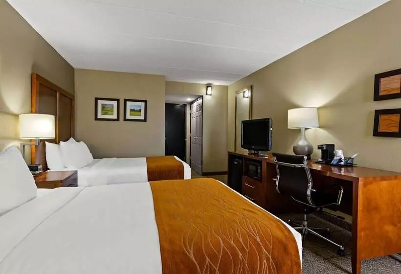 ２ダブルベッドのスタンダードルーム, Comfort Inn Wytheville