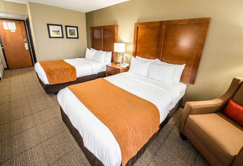 غرفه قياسيه سريرين مزدوجين, Comfort Inn Wytheville