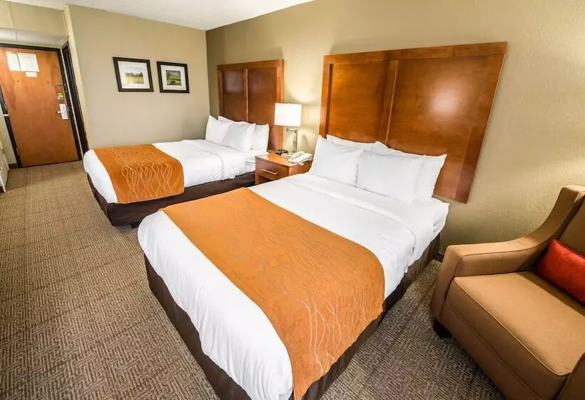 ２ダブルベッドのスタンダードルーム, Comfort Inn Wytheville