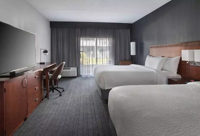 اتاق استاندارد با 2 تخت دوبل, Courtyard By Marriott Poughkeepsie