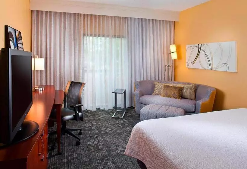 اتاق استاندارد با تخت بزرگ برای معلولان, Courtyard By Marriott Huntsville University Drive