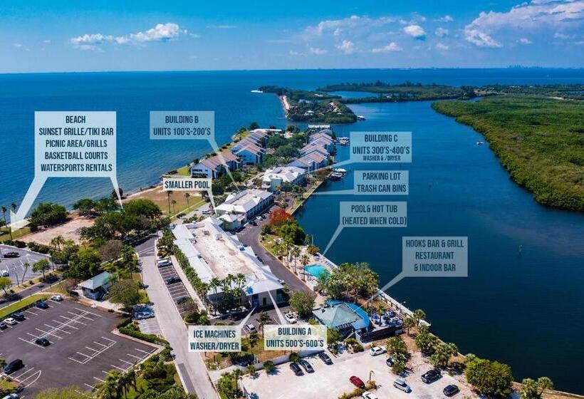 إستوديو قياسى مطل على البحر, Tampa Bay, Beach Step Away, Wifi, Free Parking,pools, Jacuzzi