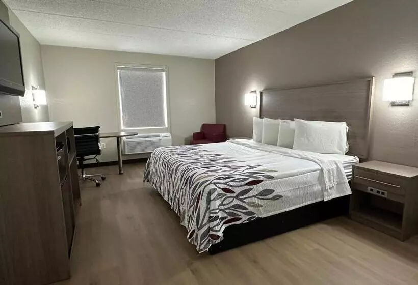 キングサイズベッドのスーペリアルーム, Red Roof Inn Richmond, Va   W Broad St