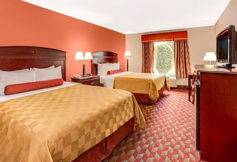 غرفه قياسيه سريرين مزدوجين, Ramada By Wyndham Murfreesboro