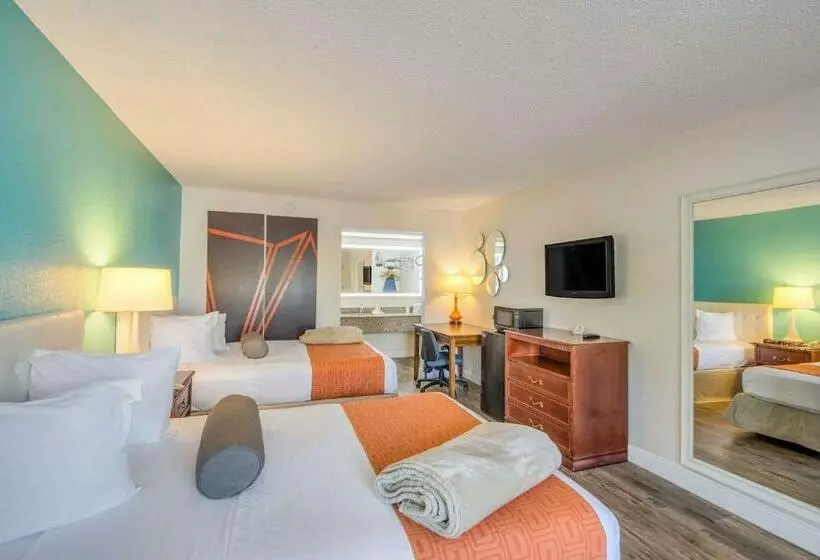 身障者適用スタンダードルーム, Rodeway Inn Port Richey North
