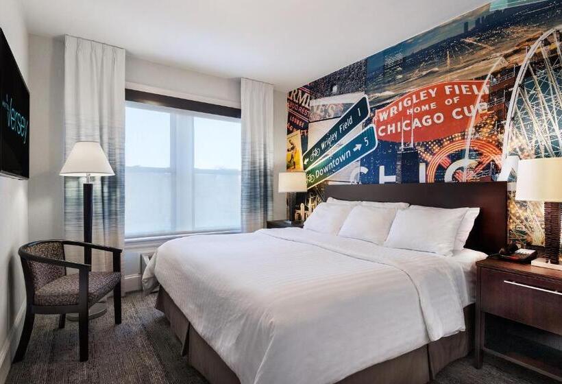 اتاق استاندارد با تخت بزرگ برای معلولان, Versey Chicago Lincoln Park