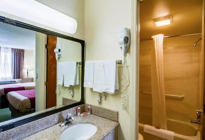 キングサイズベッドのスタンダードルーム, Econo Lodge Christiansburg Blacksburg I 81