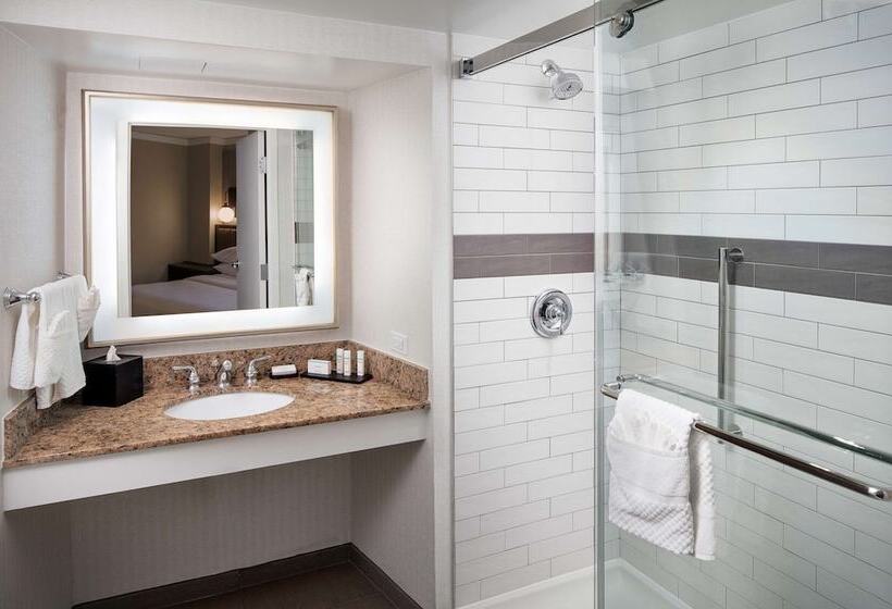 מיטת קינג בסוויטה, Embassy Suites By Hilton Tysons Corner