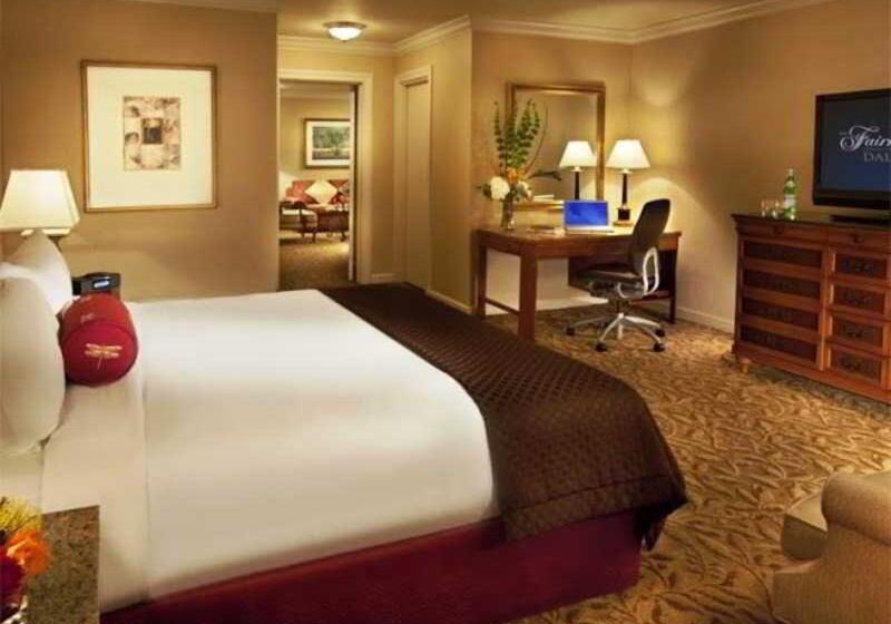 جناح سرير كينج, Fairmont Dallas
