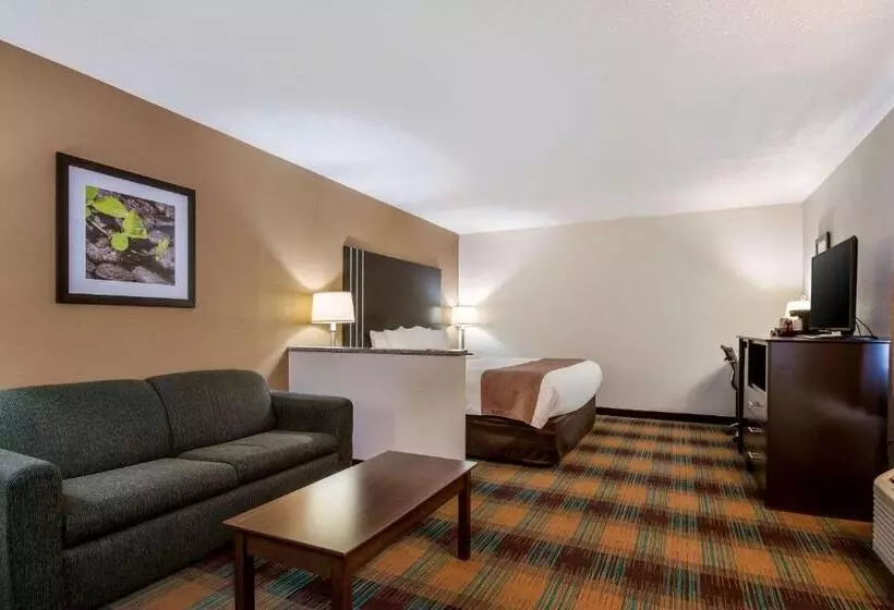 キングサイズベッドのスタンダードルーム, Quality Inn Bloomsburg
