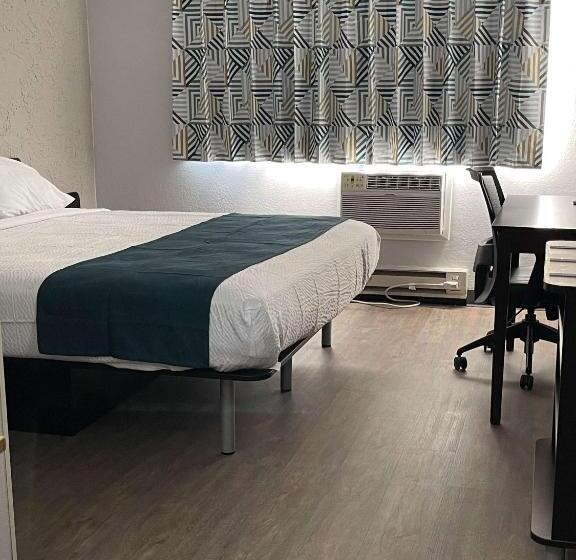 장애인을 위한 스탠다드 룸, Motel 6green Bay, Wi  Lambeau